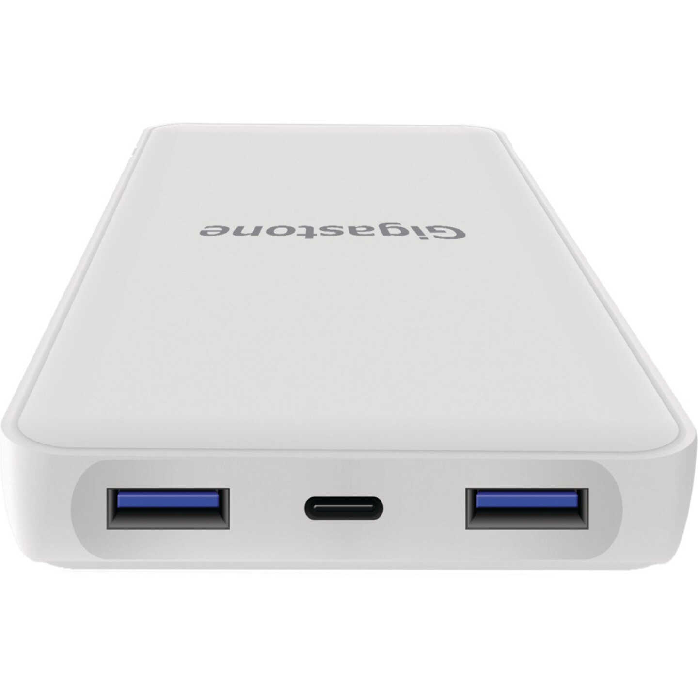 Gigastone 24,000 mAh Dual Port USB White Power Bank Image 5